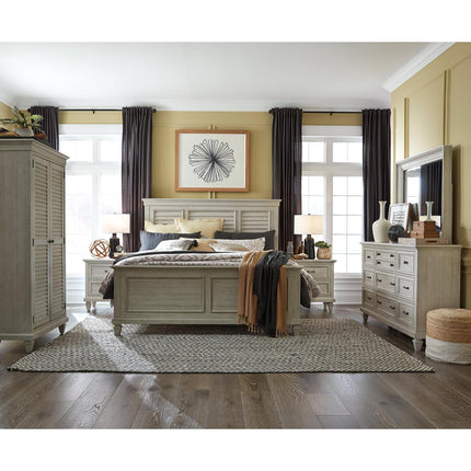 Magnussen Home Newport Alabaster Bed