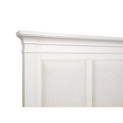 Magnussen Home Kingston Whisper White & Cerused Nutmeg Bed