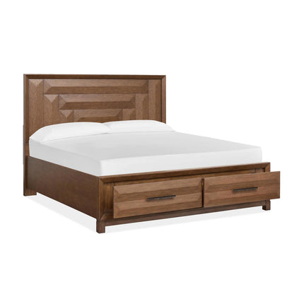 Magnussen Home Callisto Bourbon Brown Panel Bed
