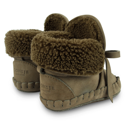 Jaya Booties | Stone Nubuck