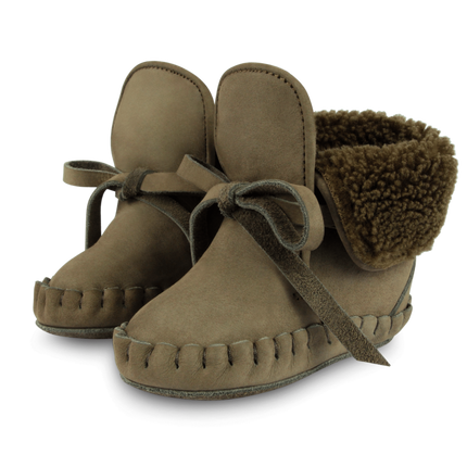 Jaya Booties | Stone Nubuck