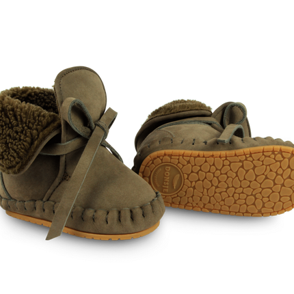 Jaya Booties | Stone Nubuck