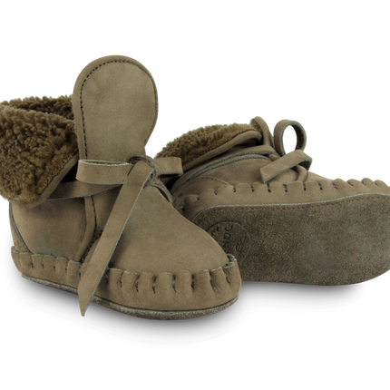 Jaya Booties | Stone Nubuck