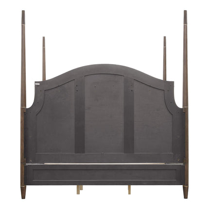 Pulaski Furniture Asher Park Piano Brown Poster King Bed