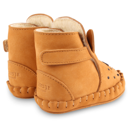 Kapi Classic Booties | Lion | Caramel Nubuck