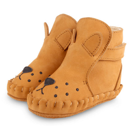 Kapi Classic Booties | Lion | Caramel Nubuck
