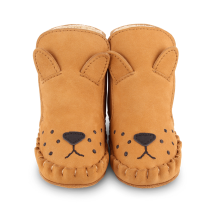 Kapi Classic Booties | Lion | Caramel Nubuck