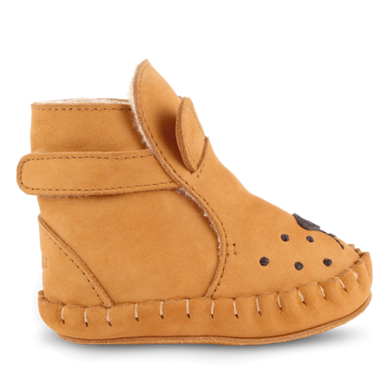 Kapi Classic Booties | Lion | Caramel Nubuck