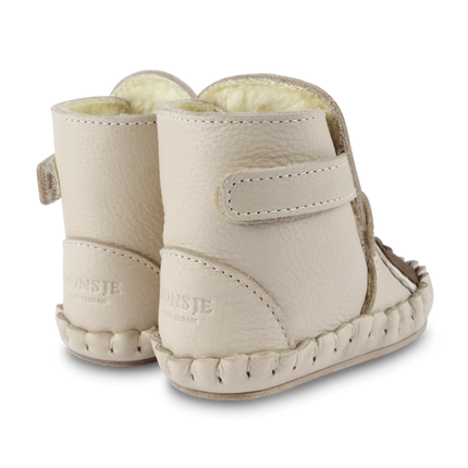 Kapi Special Booties | Raccoon | Ivory Classic Leather
