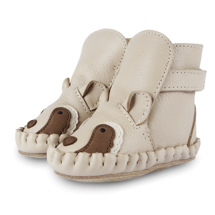 Kapi Special Booties | Raccoon | Ivory Classic Leather