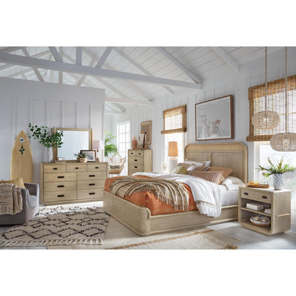 Salt Life Home Sunset Cove Sanibel Brown California King Panel Bed