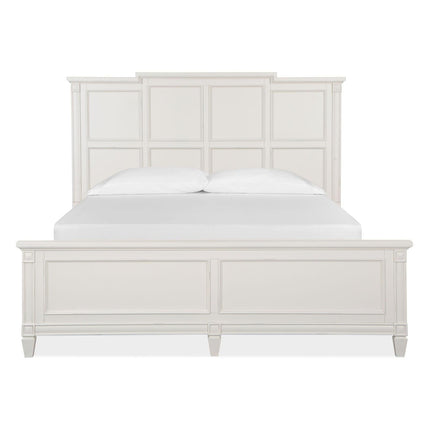 Magnussen Home Willowbrook Egg Shell White Bed