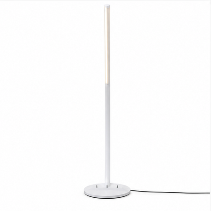 Zwarte moderne LED booglamp van 165 cm met slank gebogen metalen frame, ronde voet en geïntegreerde verlichting, dimbare staande vloerlamp voor woonkamer en slaapkamer.