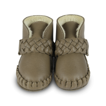 Mace Booties | Army Leather