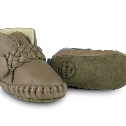 Mace Booties | Army Leather