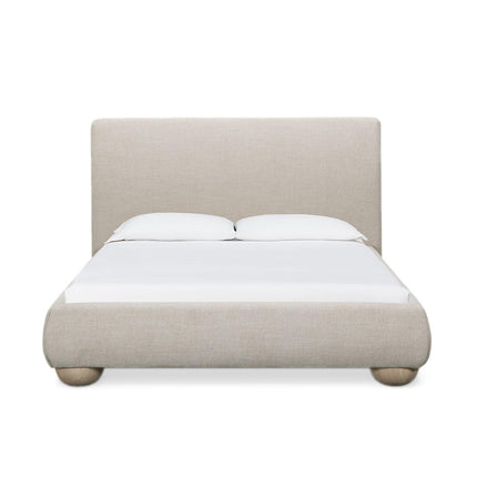 TOV Furniture Rayne Textured Fabric Bed