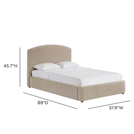 TOV Furniture Leah 48" Special Sized Chenille Bed