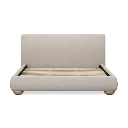 TOV Furniture Rayne Textured Fabric Bed