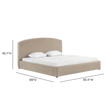 TOV Furniture Leah Performance Chenille Bed