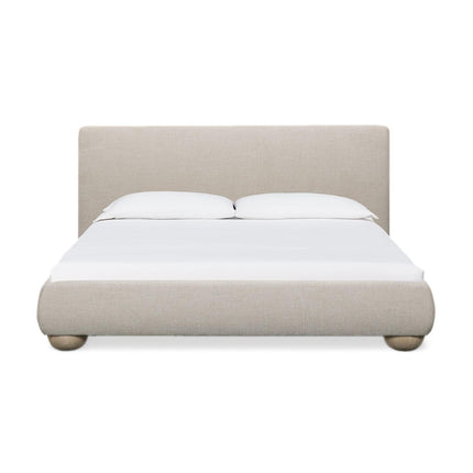 TOV Furniture Rayne Textured Fabric Bed