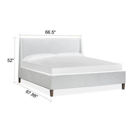 Magnussen Home Lindon Belgian Wheat & Coffee Bean Bed
