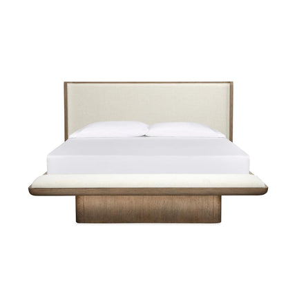 Magnussen Home Thorne Amber Brown Upholstered Platform Bed