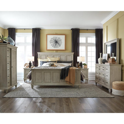 Magnussen Home Newport Alabaster Bed