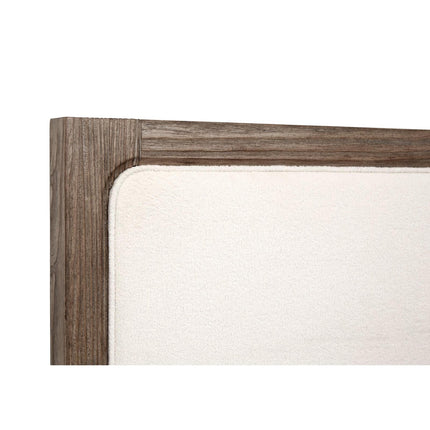 Magnussen Home Westbourne Dark Umber Upholstered Panel Queen Bed