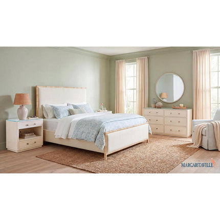 Margaritaville Bali Upholstered Panel Bed