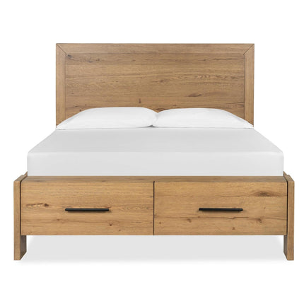Magnussen Home Davenport Rustic Panel Caramel Bed