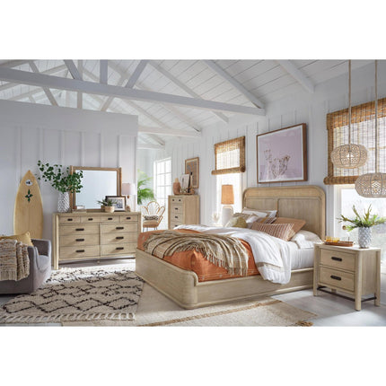 Salt Life Home Sunset Cove Sanibel Brown Queen Panel Bed