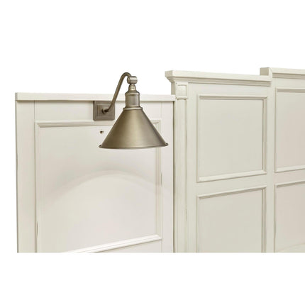 Magnussen Home Willowbrook Egg Shell White Bed