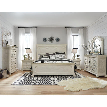Magnussen Home Bronwyn Alabaster Panel Bed