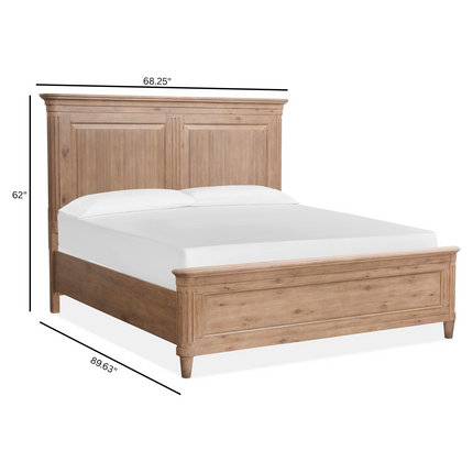 Magnussen Home Harmony Heights Belgium Wheat Panel Bed
