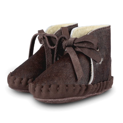 Pina Exclusive Booties | Brown Cow Hair