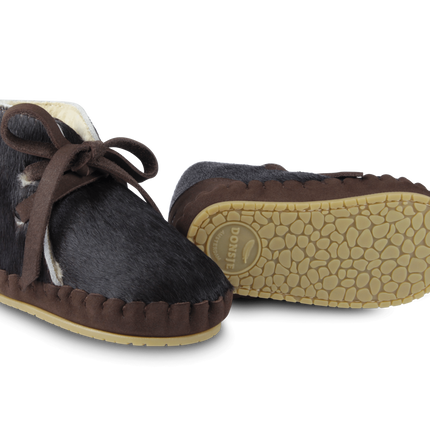 Pina Exclusive Booties | Brown Cow Hair