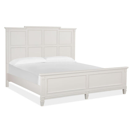 Magnussen Home Willowbrook Egg Shell White Bed
