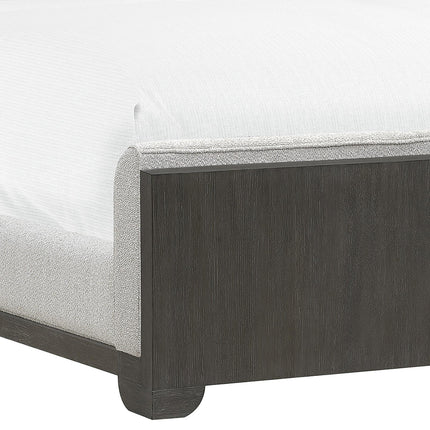 Pulaski Furniture Anderson Park Moose Trail And Frontier Brown Upholstered Bed