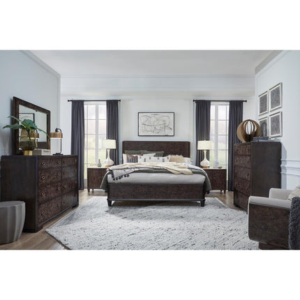 Magnussen Home Rowan Espresso Panel Bed