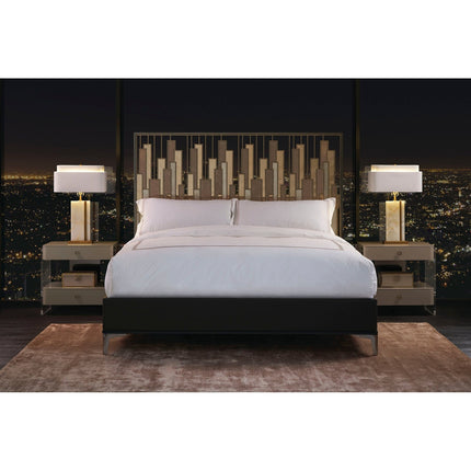 Caracole Signature Metropolitan Cityscape King Bed INV