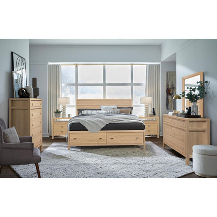 Magnussen Home Merrifield Sandstone Beige Bed