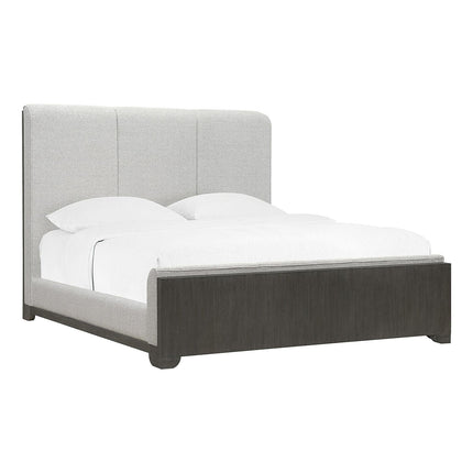 Pulaski Furniture Anderson Park Moose Trail And Frontier Brown Upholstered Bed