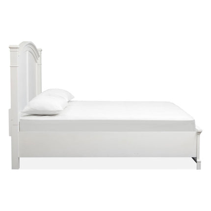 Magnussen Home Kingston Whisper White & Cerused Nutmeg Bed