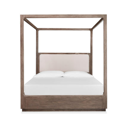 Magnussen Home Westbourne Dark Umber Upholstered Poster Bed