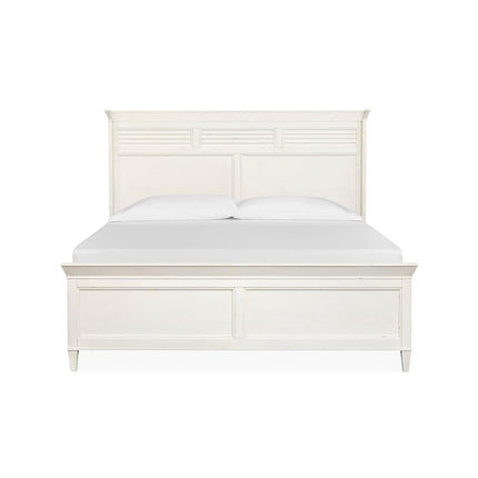 Salt Life Home Echo Isles Sea Pearl and Driftwood California King Classic Panel Bed