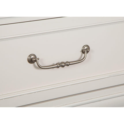 Magnussen Home Willowbrook Egg Shell White California King Panel Upholstered Bed