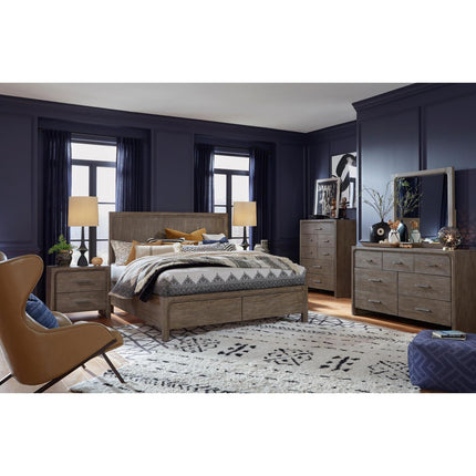 Magnussen Home Westbourne Dark Umber Panel Bed