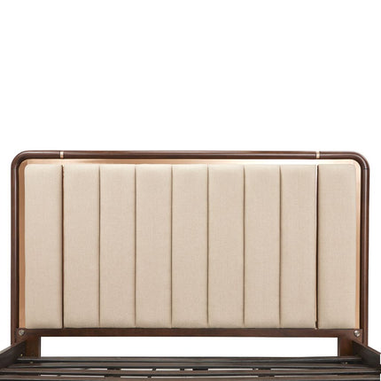 Michael Amini Mason Park Platform Bed with Lift Mechanism - Umber