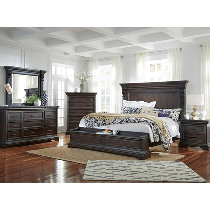 Pulaski Furniture Caldwell Smoked Molasses Bed