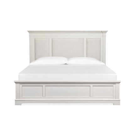 Magnussen Home Kingston Whisper White & Cerused Nutmeg Bed